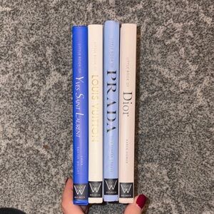 Assouline Fashion Book Collection - Blue, Yellow, Cream, White